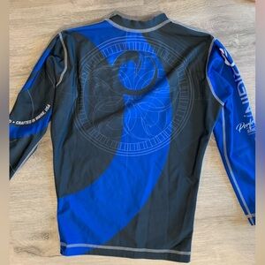 Origin blue belt rashgaurd